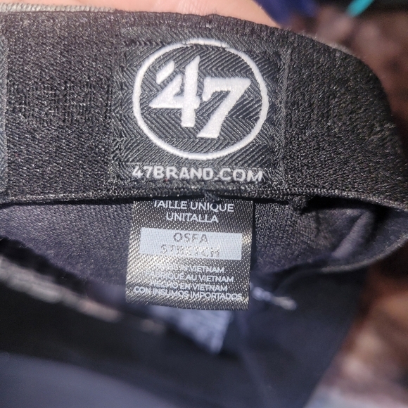 Boston Red Sox Black And Grey Baseball  Hat - Picture 4 of 4